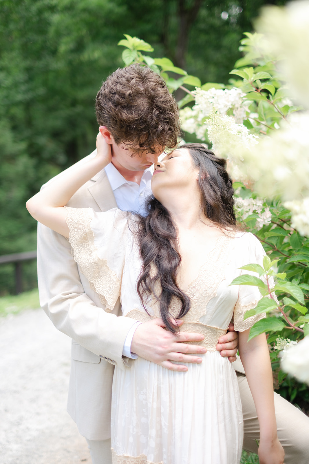 Family fun with donkeys at Satolah Creek Farm wedding venue in North Georgia