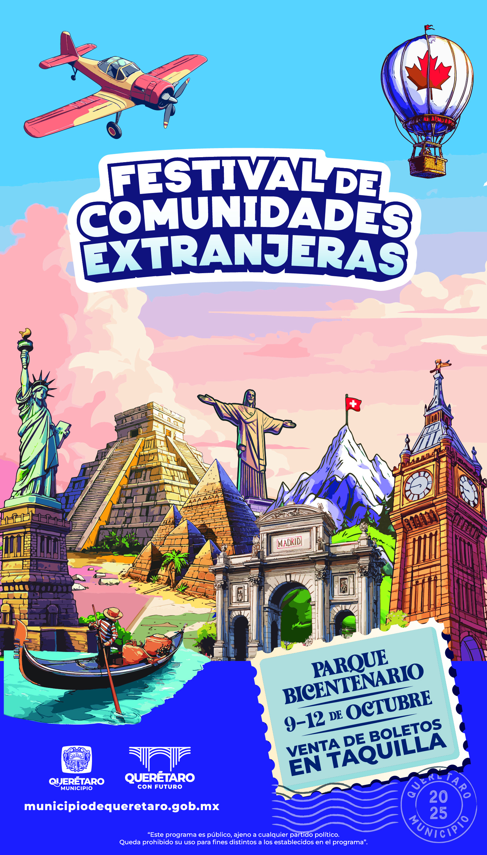 Festival de Comunidades Extranjeras Querétaro 2025