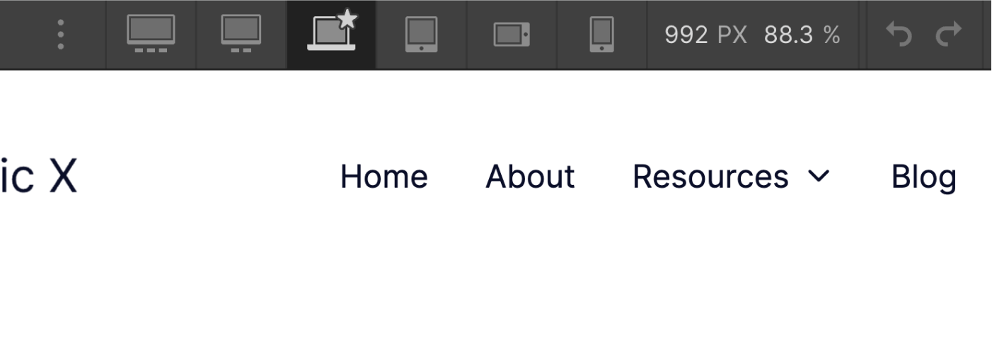 Responsive Design - Finantic X Webflow Template