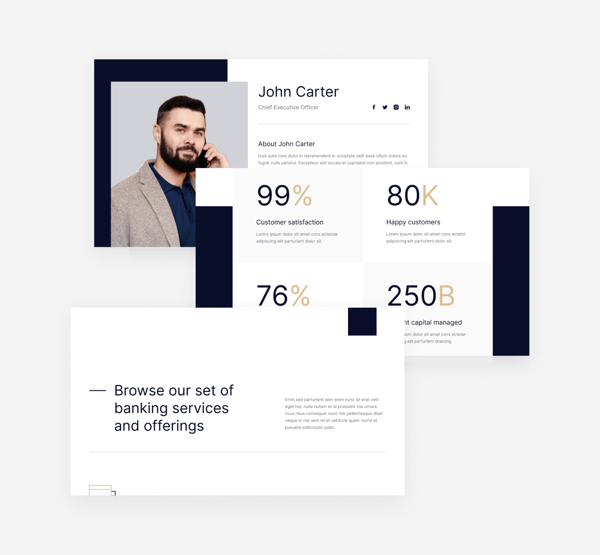 Finantic X - 60 Sections Included - Modern Bank Webflow Template