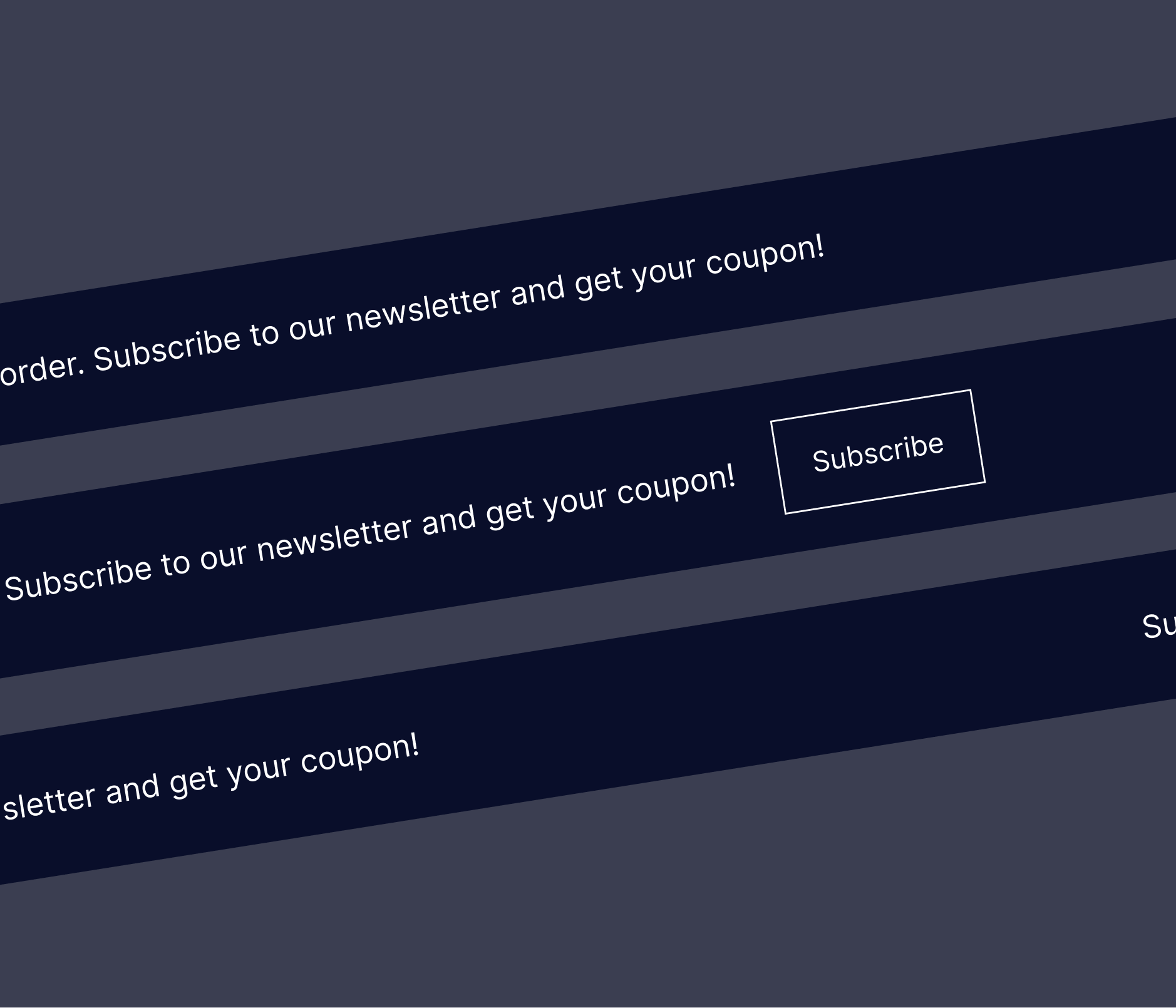 Finantic X - 3 Notification Bars - Modern Bank Webflow Template