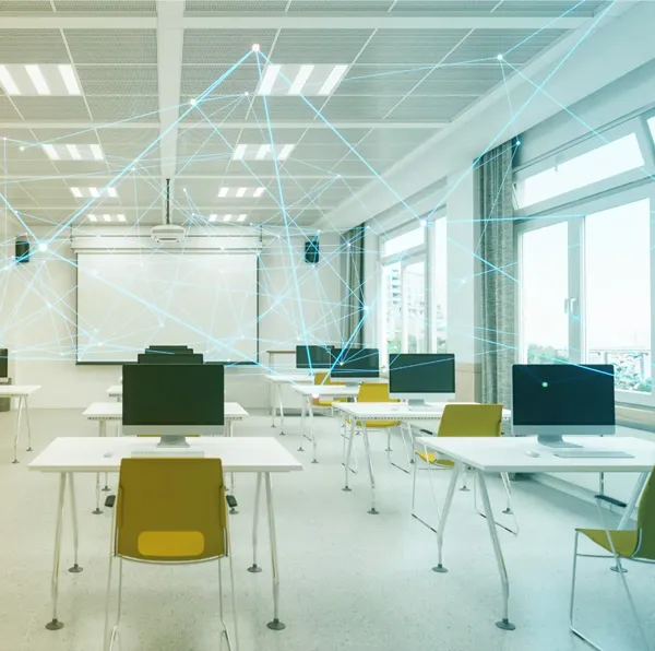 Decorative visual element related to higher education services