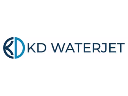 KD Waterjet logo – customer of precision stone cutting machines