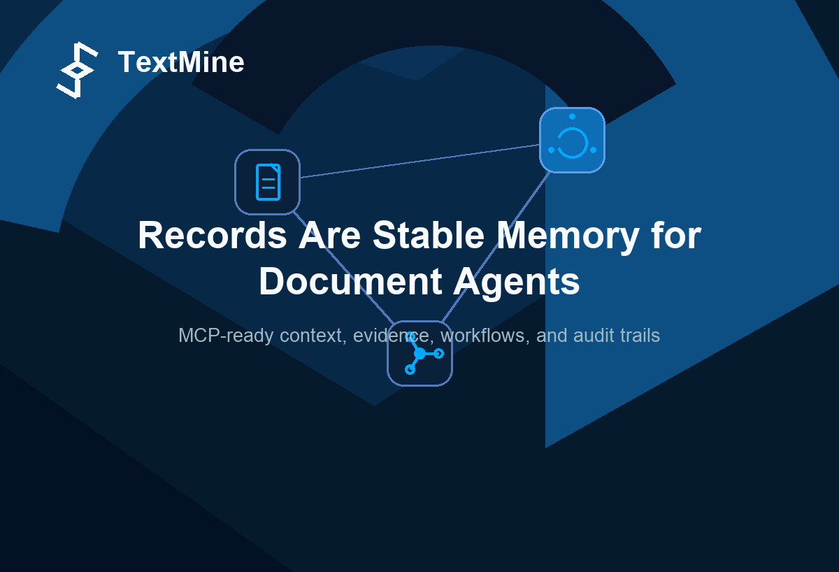 Records Are Stable Memory for Document Agents