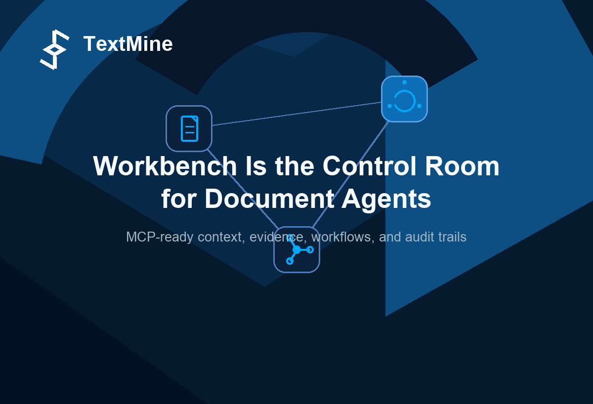 Workbench Is the Control Room for Document Agents