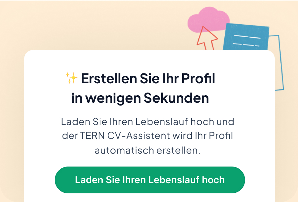 Build your profile in seconds