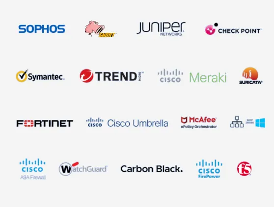 Icons of different companies