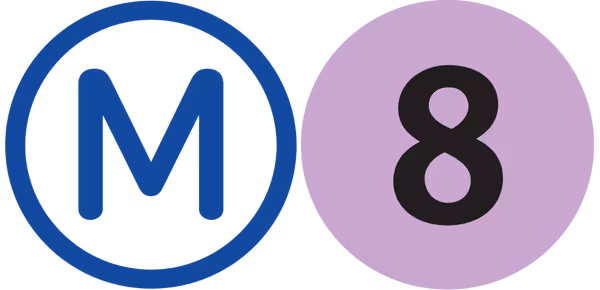 Métro 8 Paris
