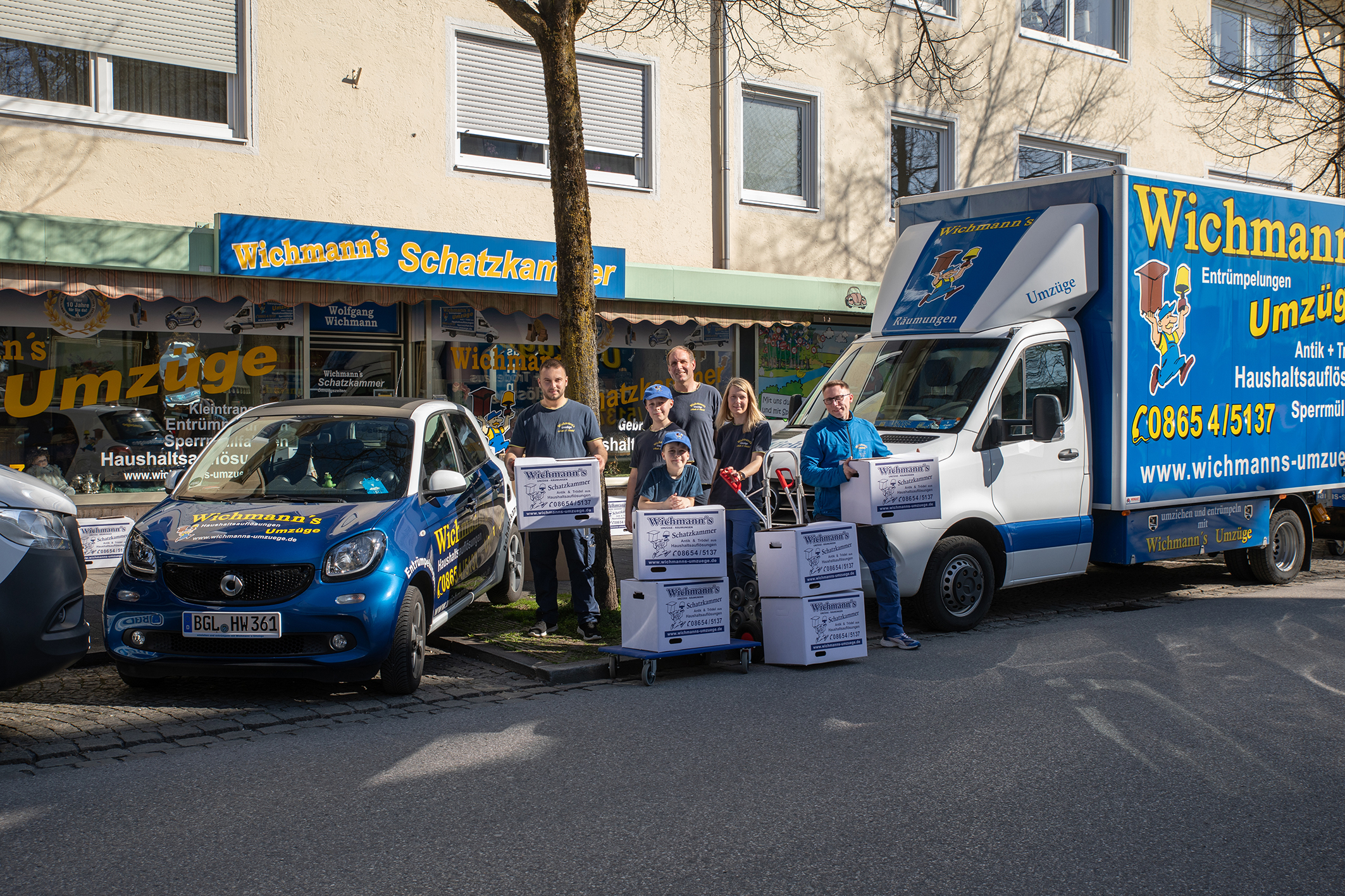 Wichmann's Umzüge Regionen | Umzüge, Entrümpelung, Räumung, Haushaltsauflösung