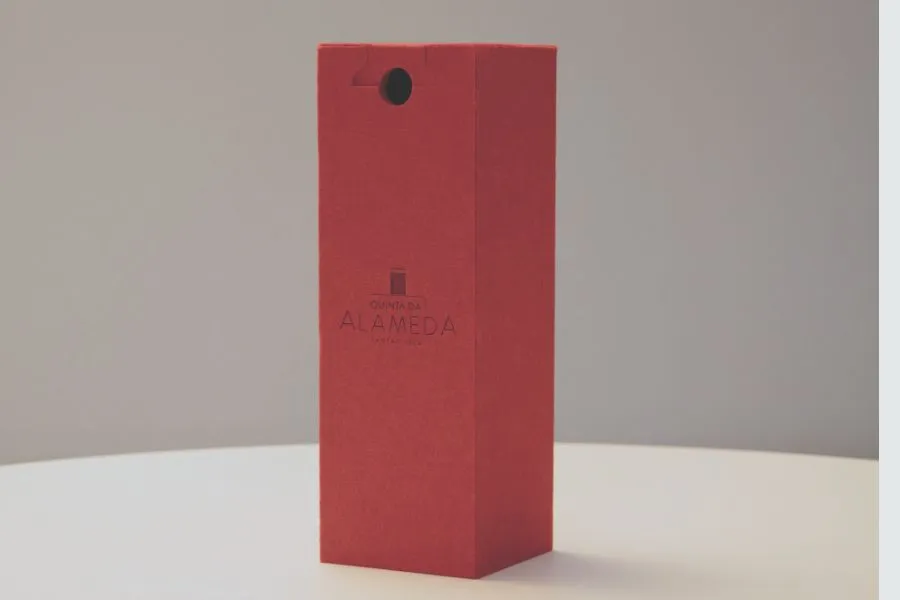 Embalagens Biodegradáveis de Cartão Reciclável - Vinhos da Quinta da Alameda