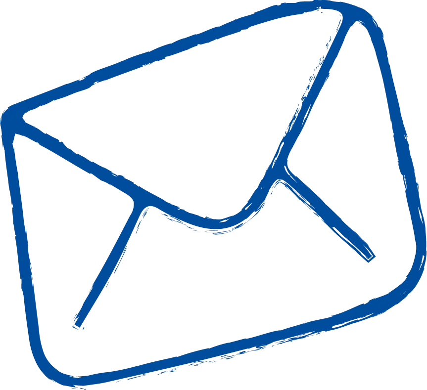 drawing of an envelope