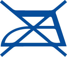 Pictogram of a washing instruction