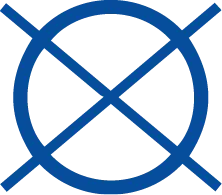 Pictogram of a washing instruction