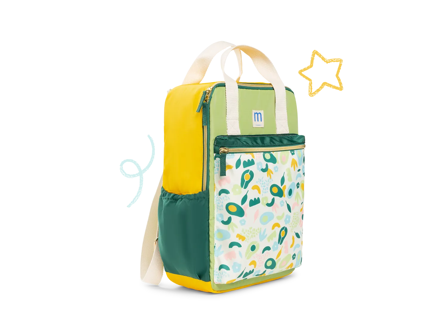 Yellow bag of Mustela