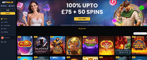 betmaze-casino-lobby