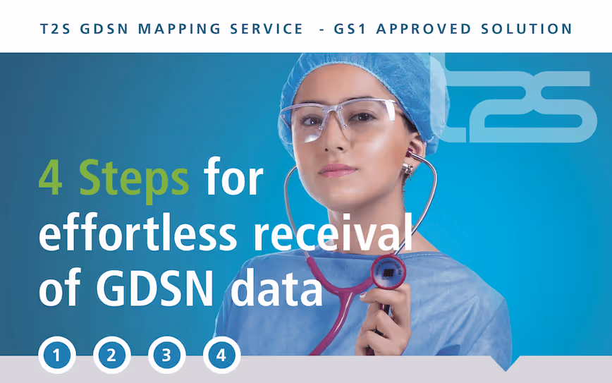 GDSN Mapping Service T2S GS1