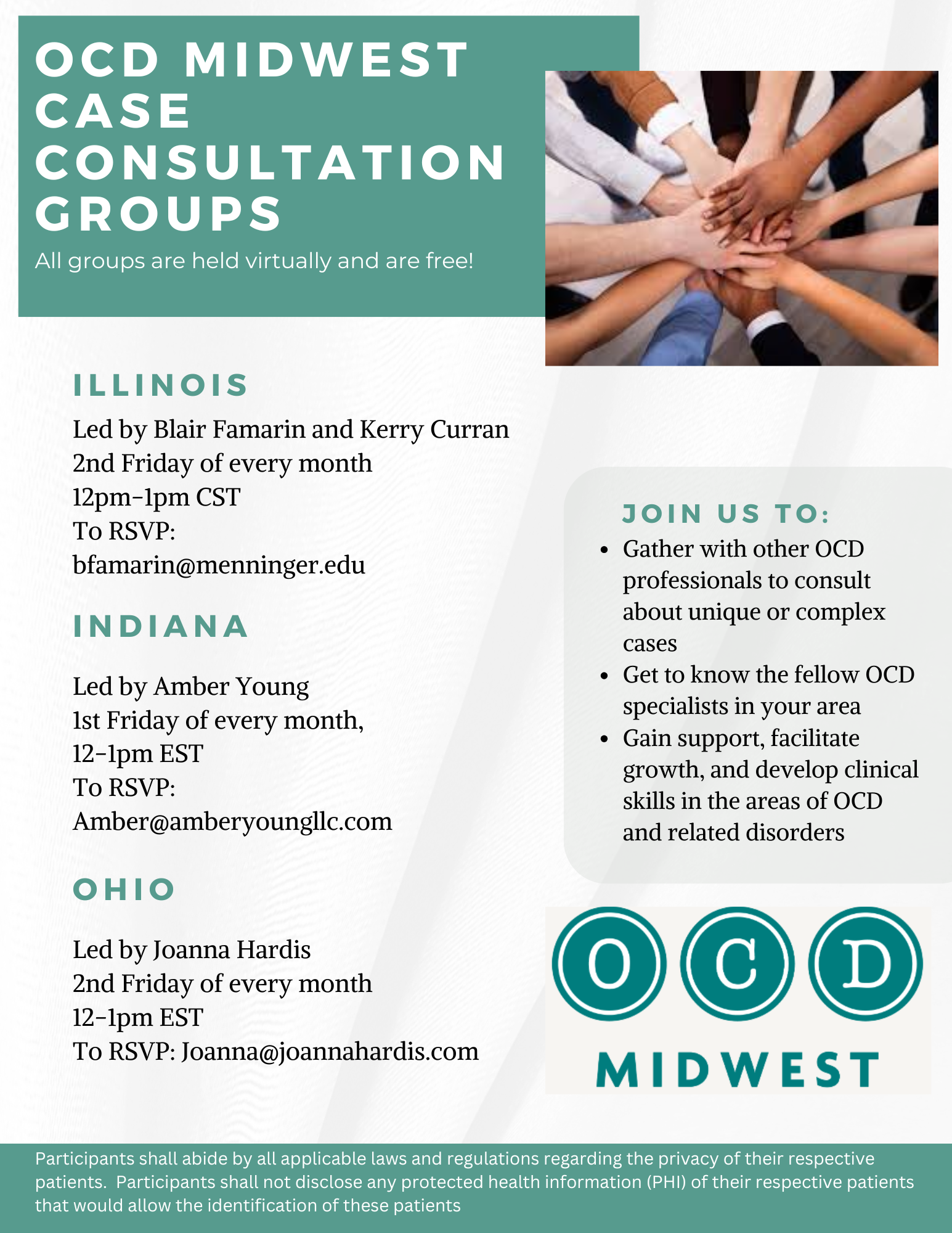 OCD Midwest Case Consultation Groups