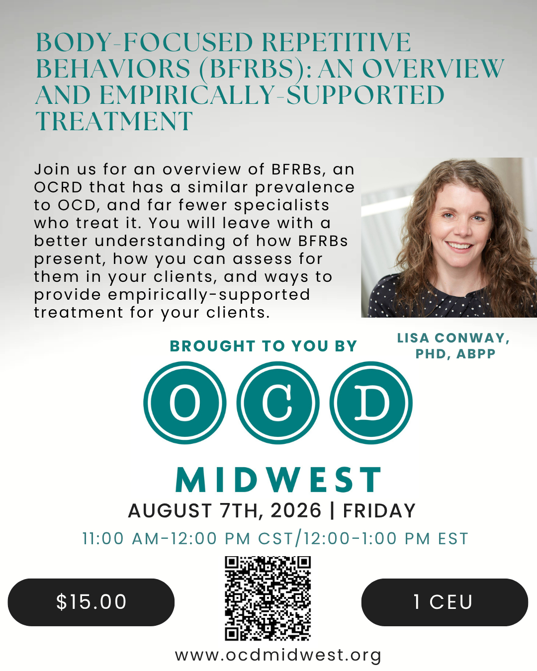Body-Focused Repetitive Behaviors (BFRBs): An Overview and Empirically-Supported Treatment