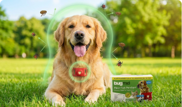 Repels Fleas and Ticks