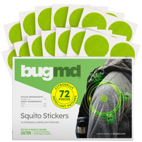 Squito Stickers packaging