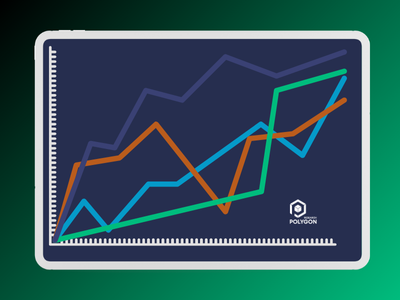 line chart decorative for MBS Rate