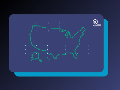 Map with Polygon Research Logo
