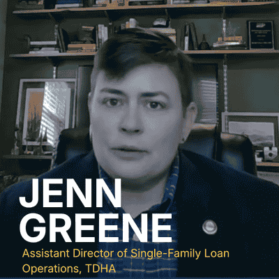 Jenn Green Assistant Director of Single-Family Loan Operations at TDHA