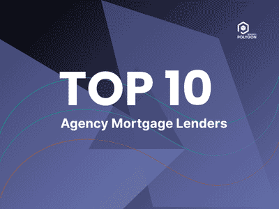Top 10 Agency Mortgage Lenders. Polygon Research logo top right.