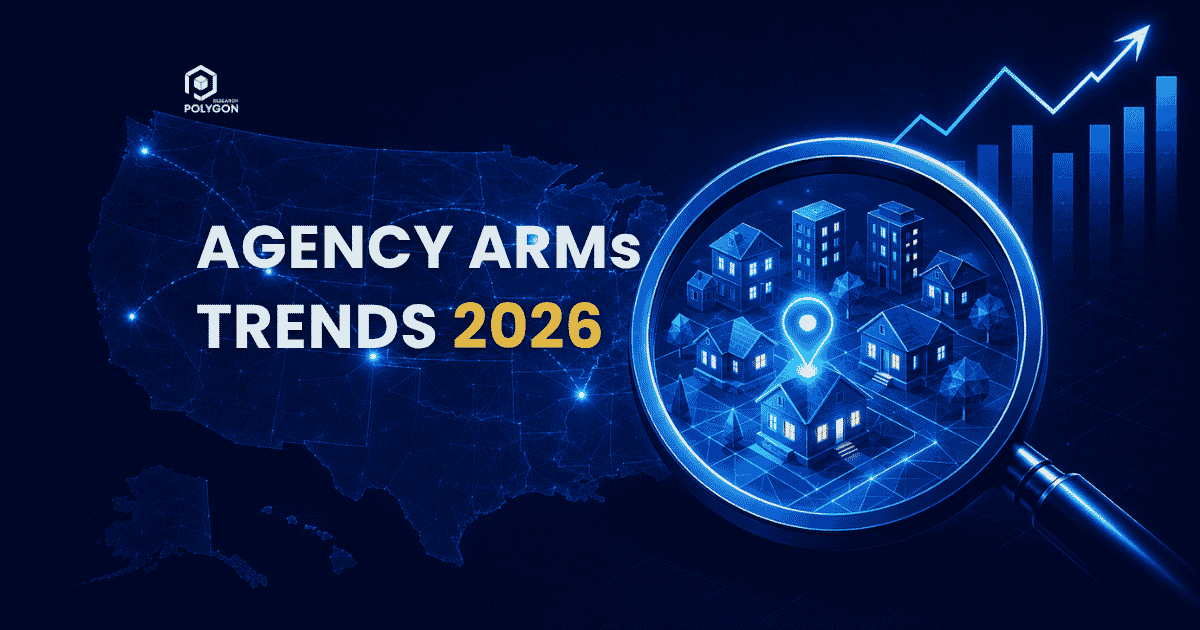 thumbnail with polygon research logo upper left - agency ARMs trends 2026