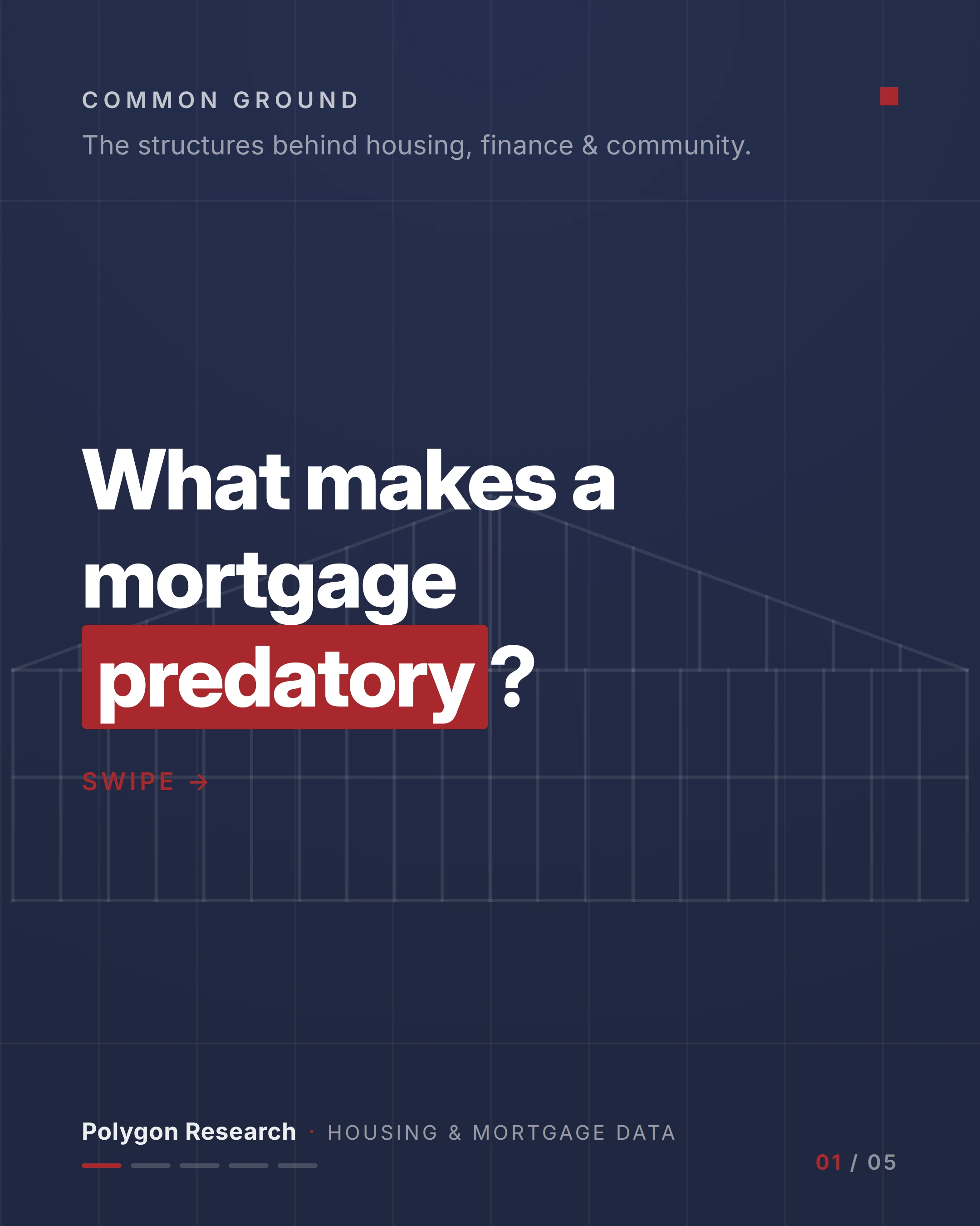What makes a mortgage predatory?