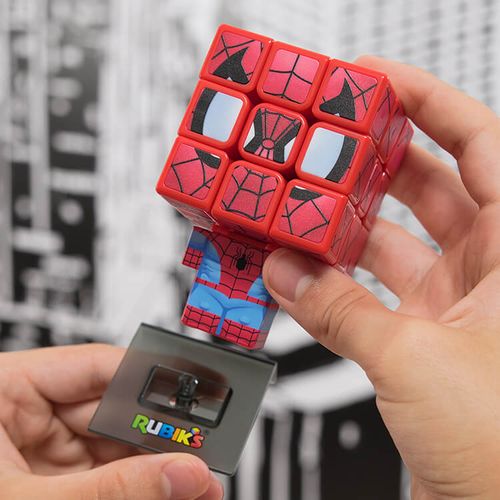 The Official Rubik’s Cube | Products | Rubik’s Spider-Man Cuber