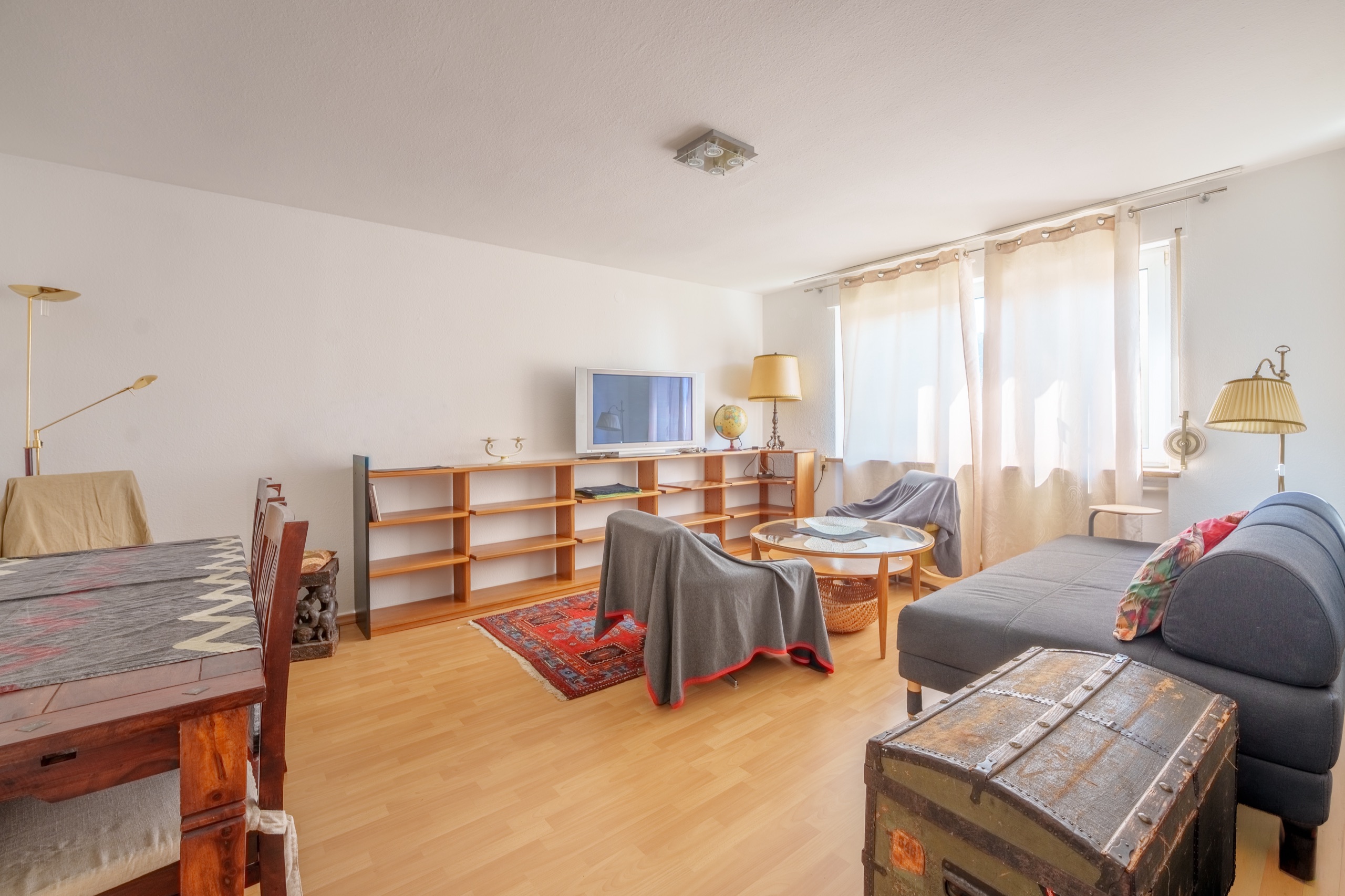 Wohnzimmer im 1. Obergeschoss – Mehrfamilienhaus in Bad Kreuznach
