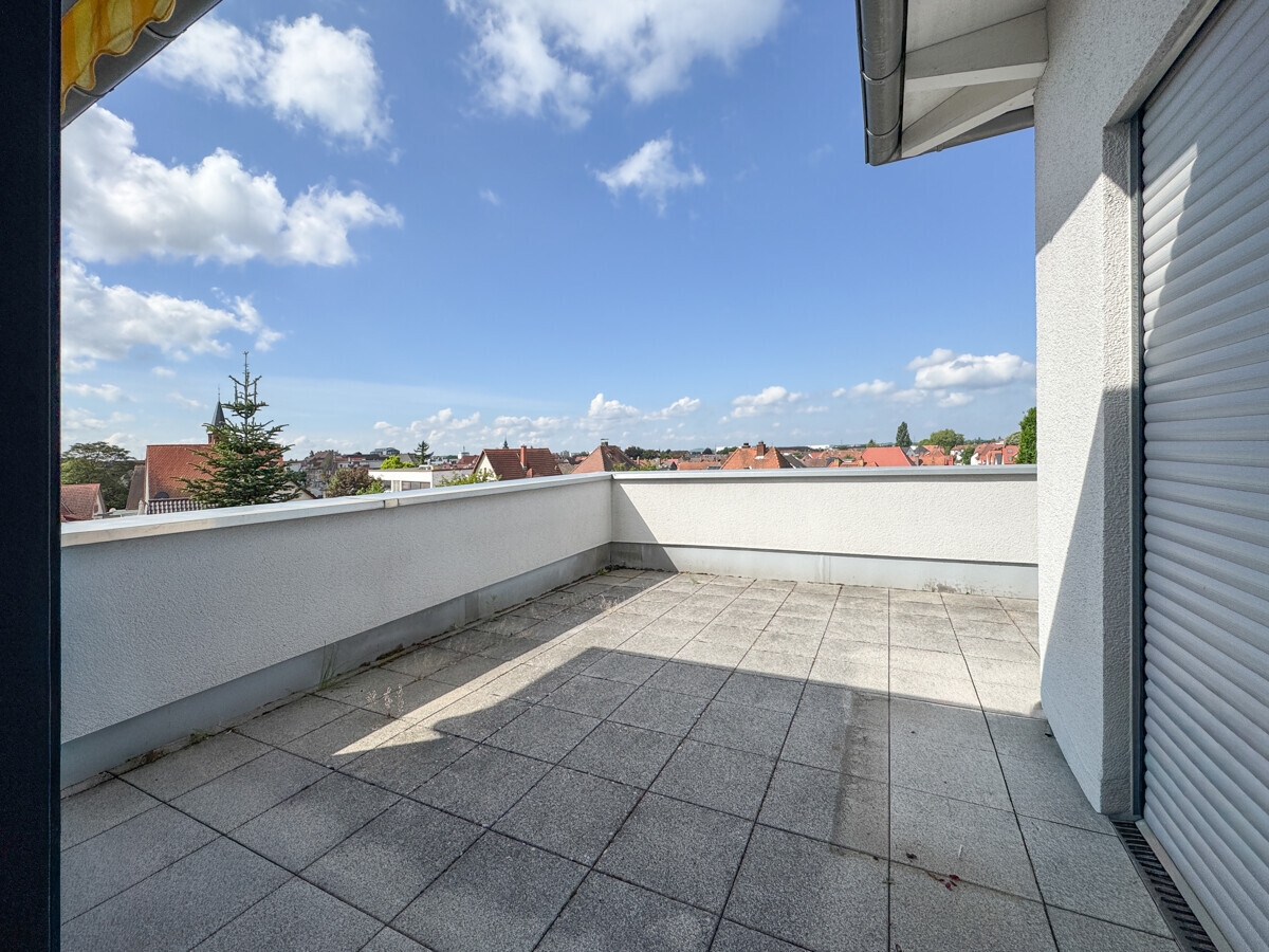 Terrasse – Wohnung in Heppenheim