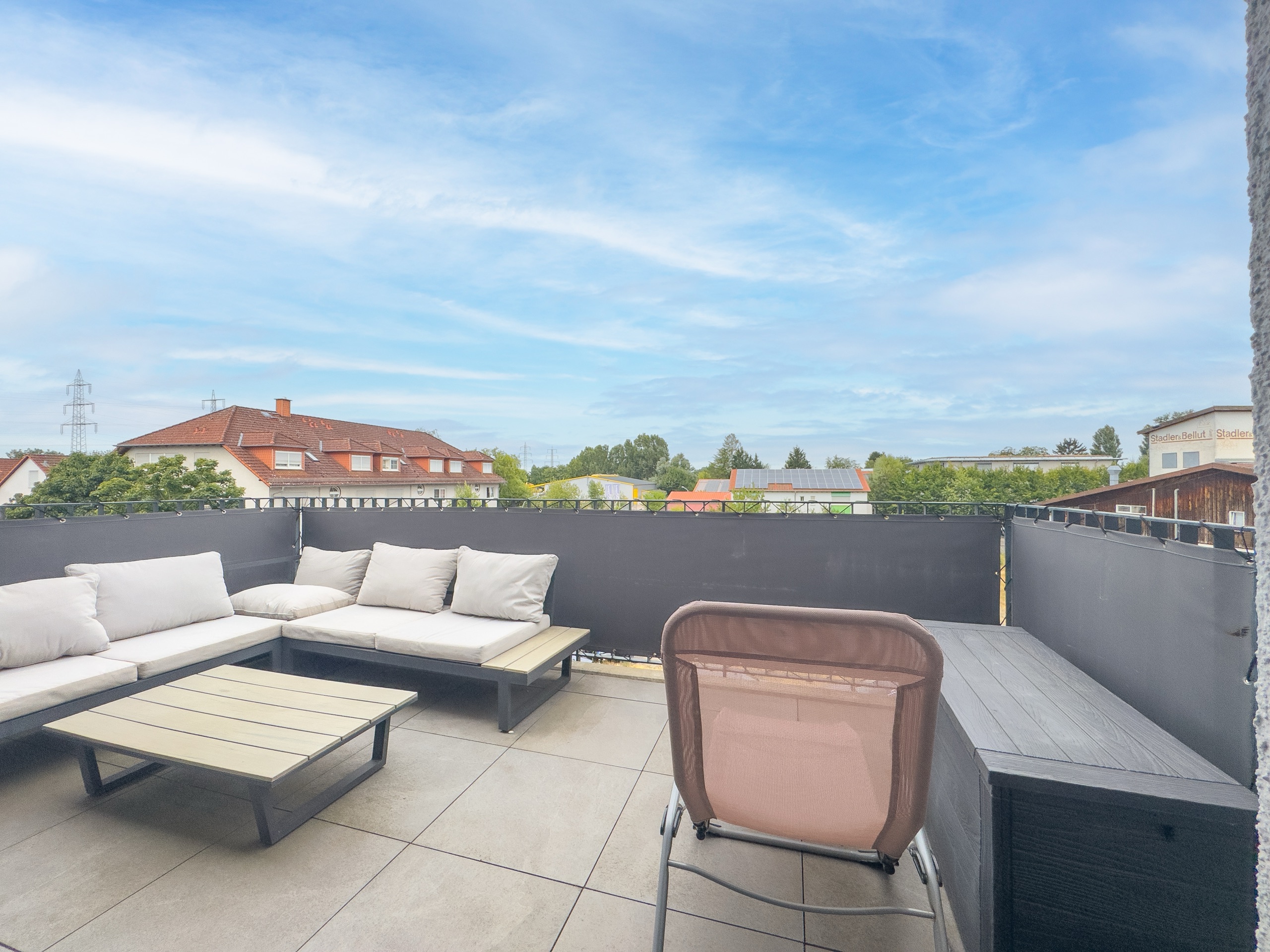 Dachterrasse – Wohnung in Heppenheim