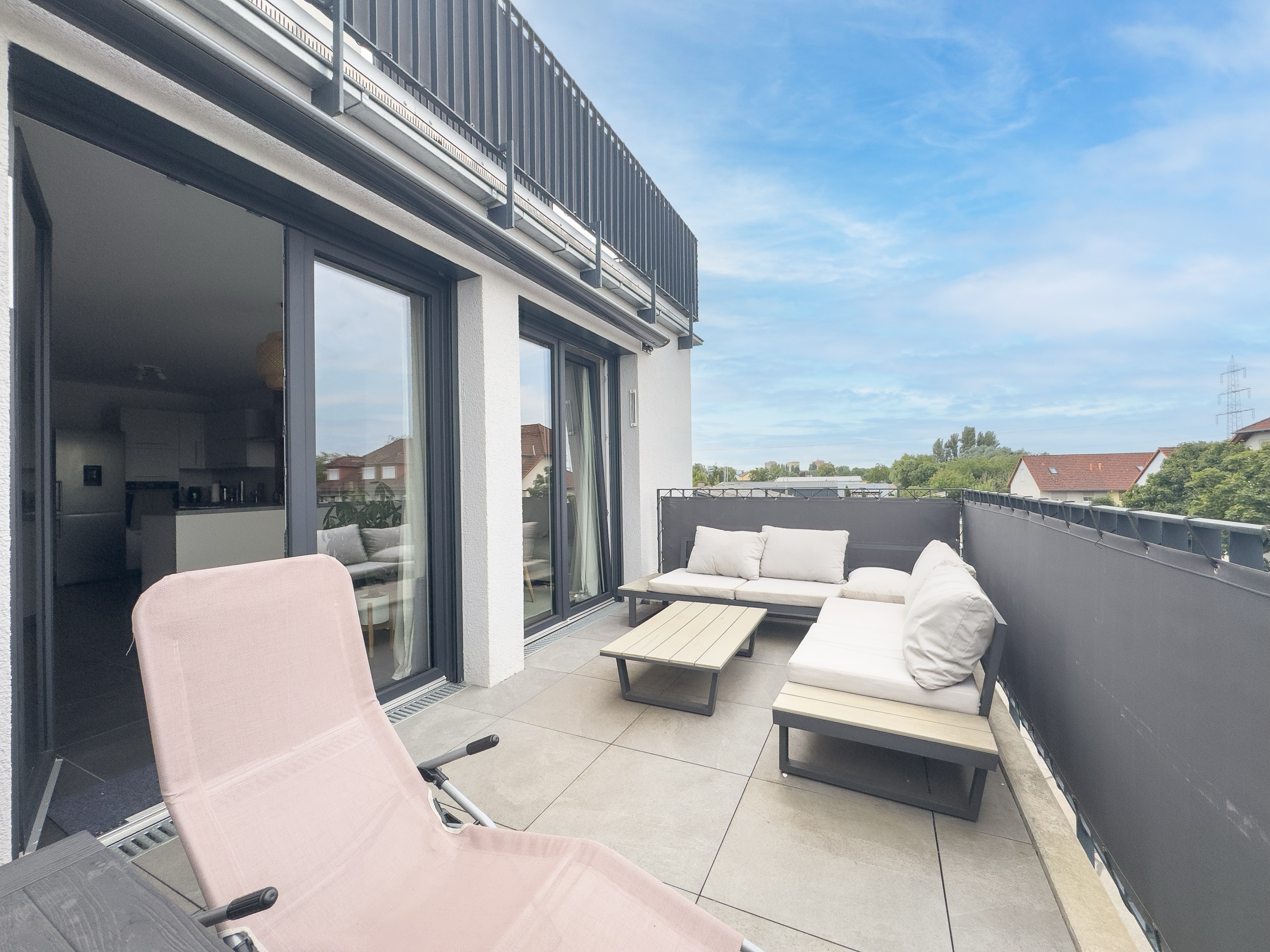 Terrasse – Wohnung in Heppenheim