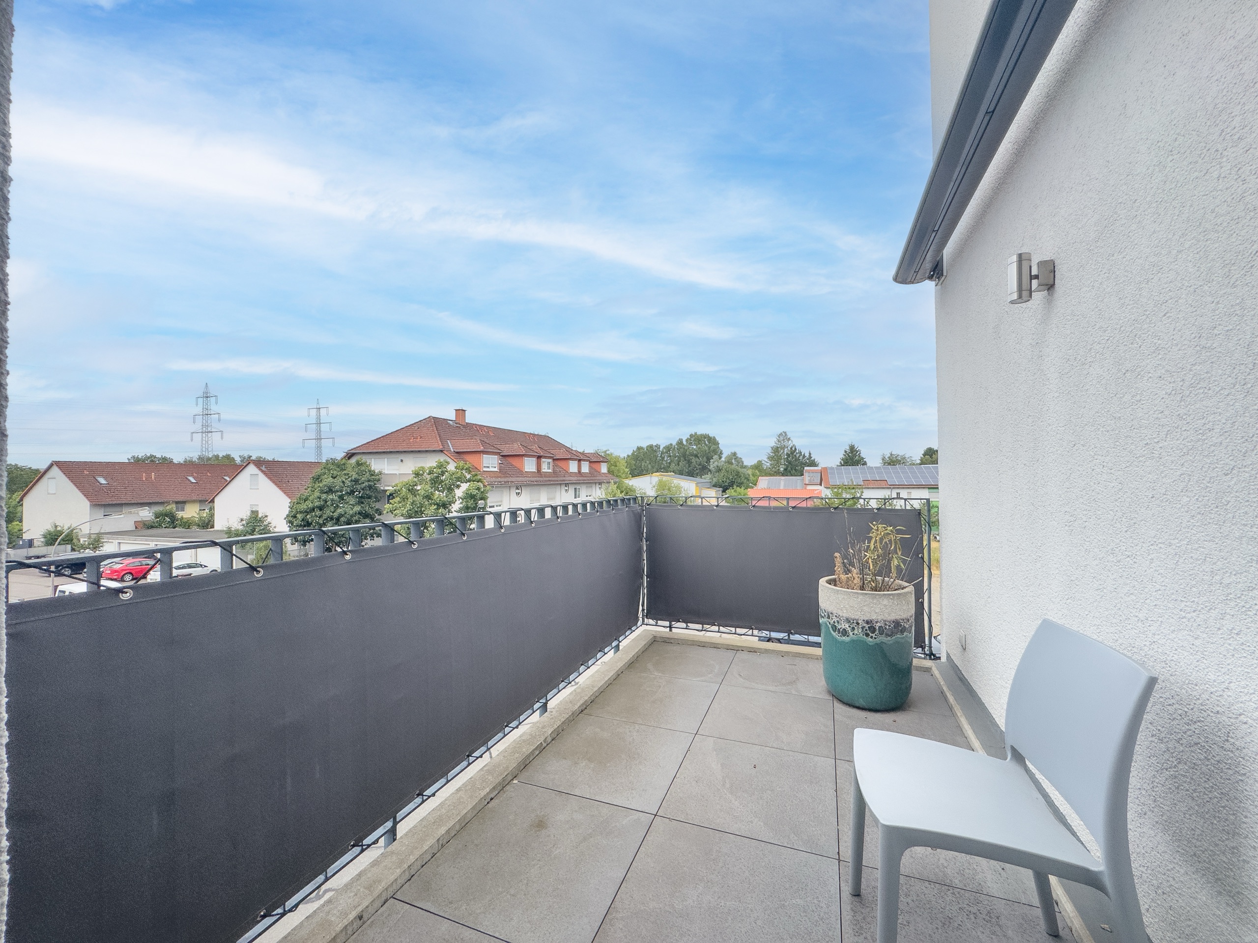Balkon – Wohnung in Heppenheim
