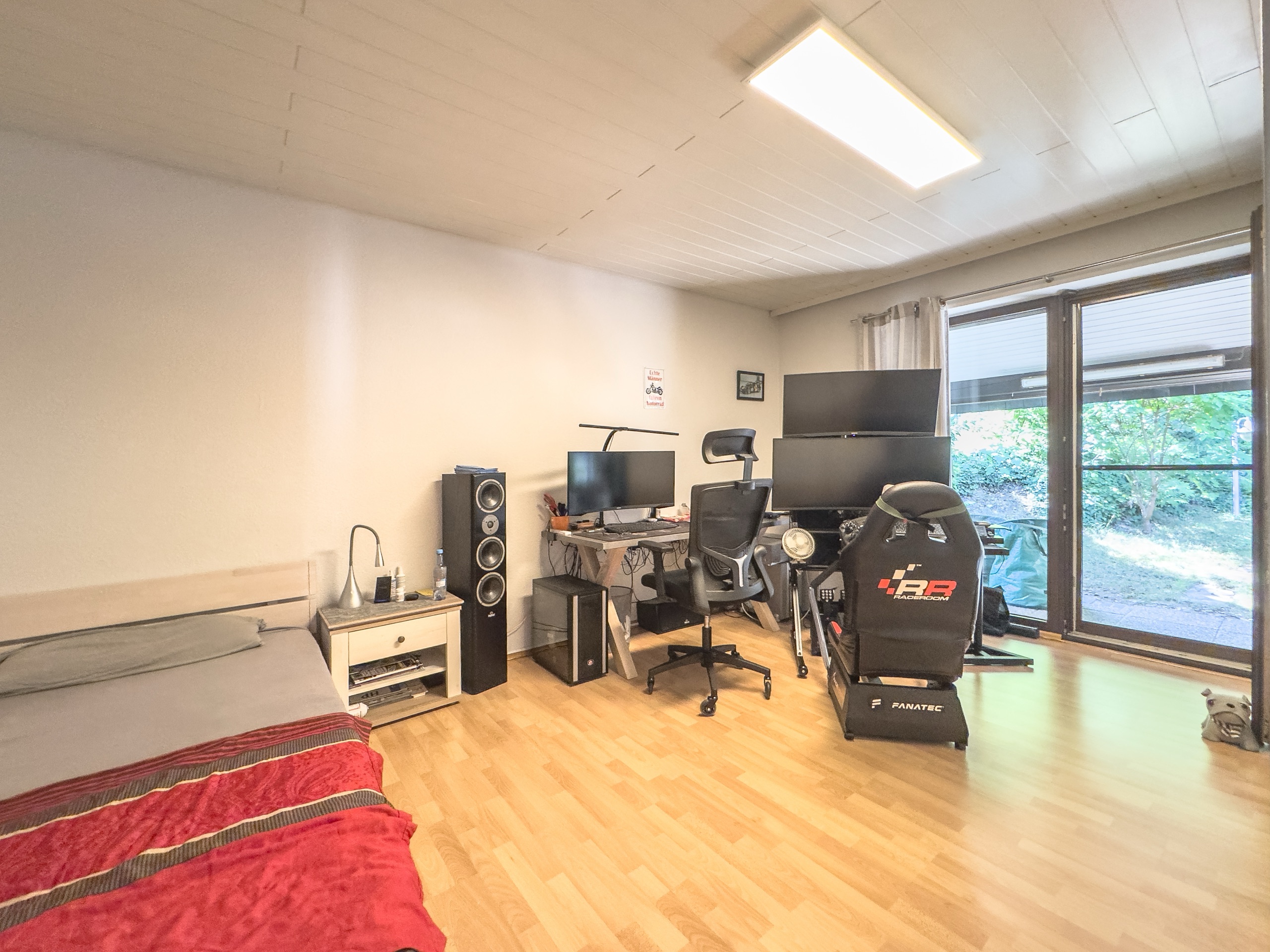 Arbeits- und Schlafzimmer – Wohnung in Bensheim