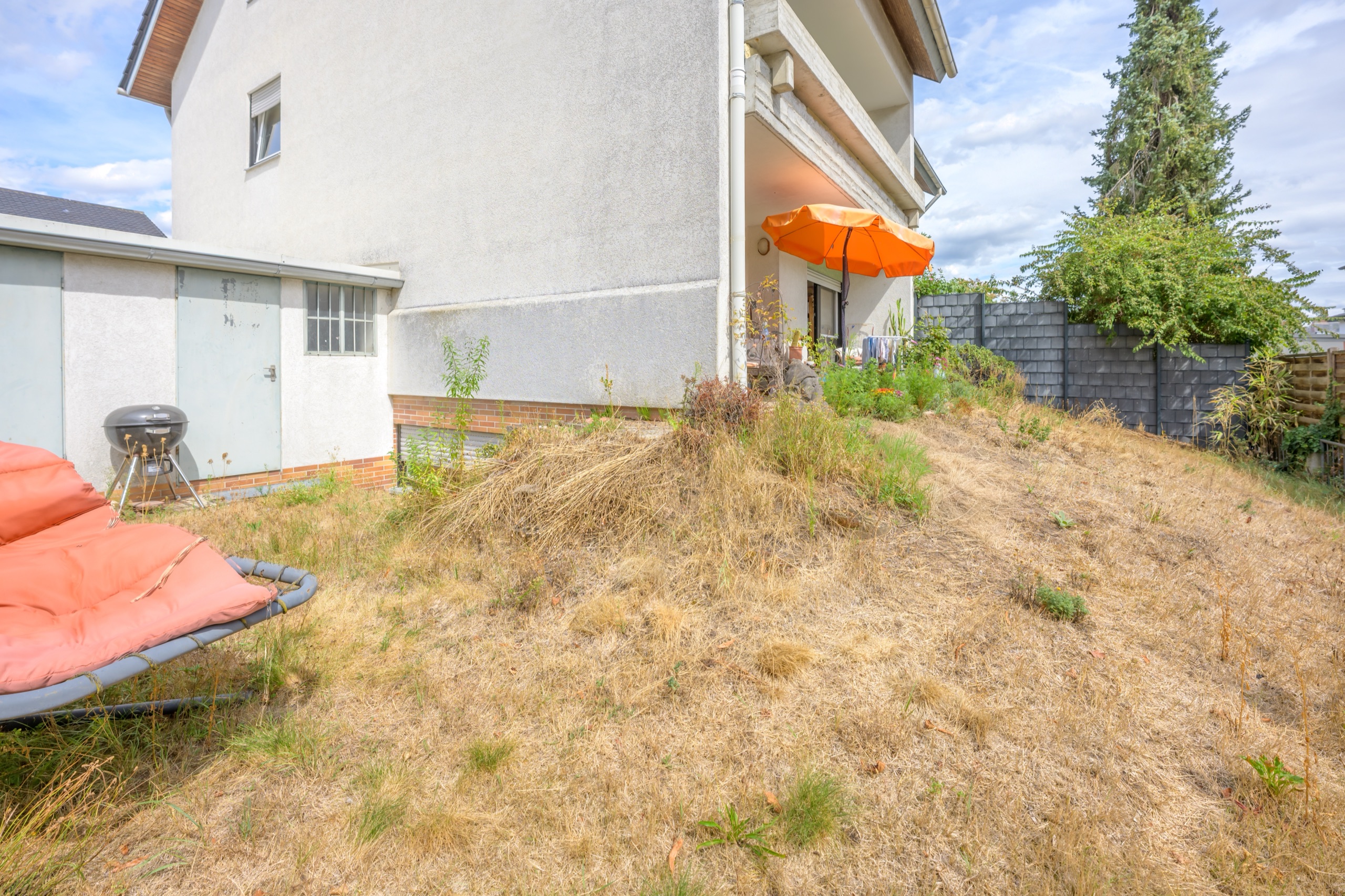 Garten – Doppelhaushälfte in Sandhausen