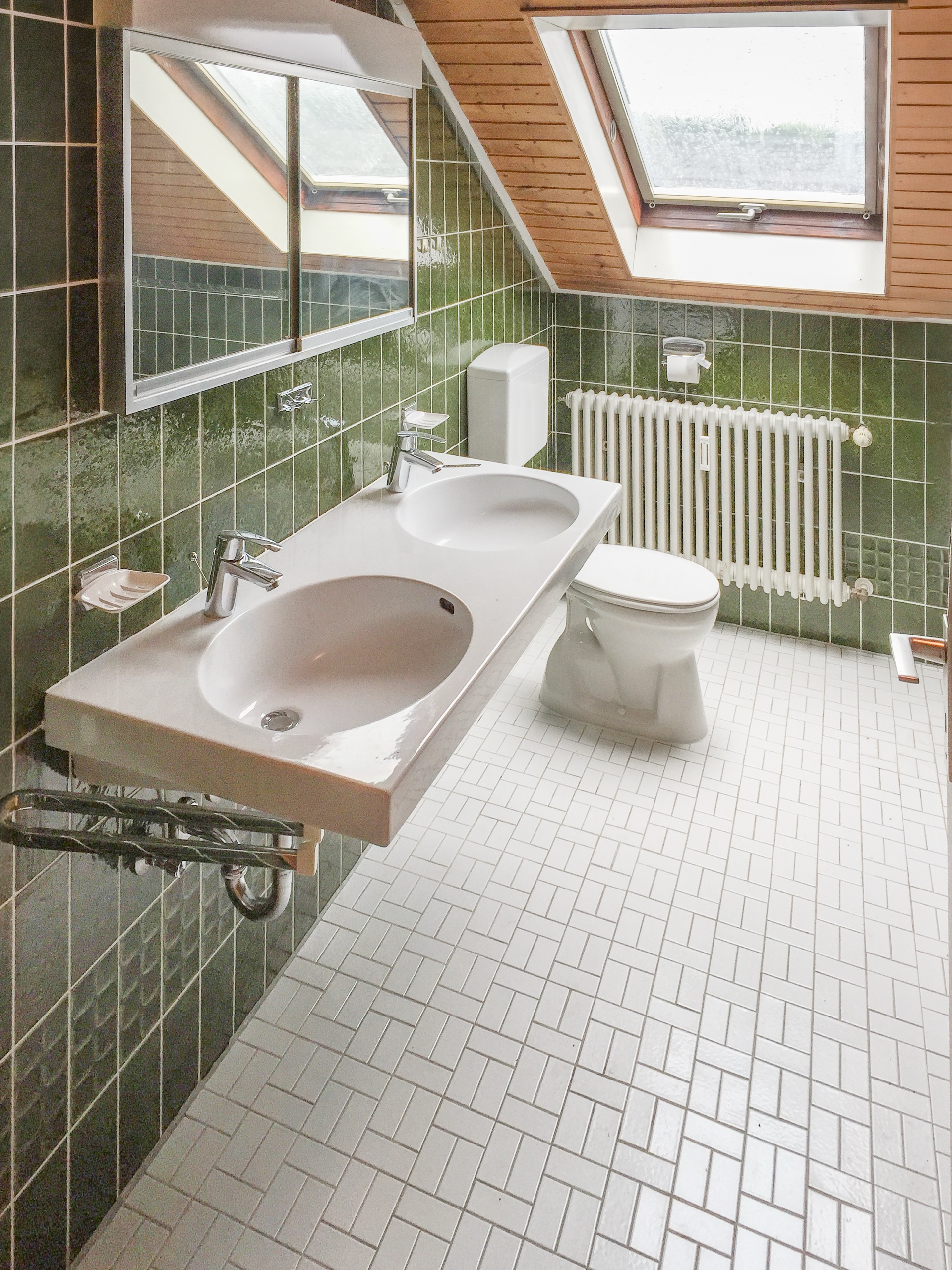 Badezimmer OG – Doppelhaushälfte in Sandhausen