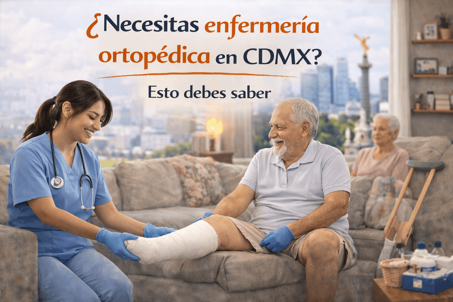 ¿Necesitas enfermería ortopédica en CDMX? Esto debes saber