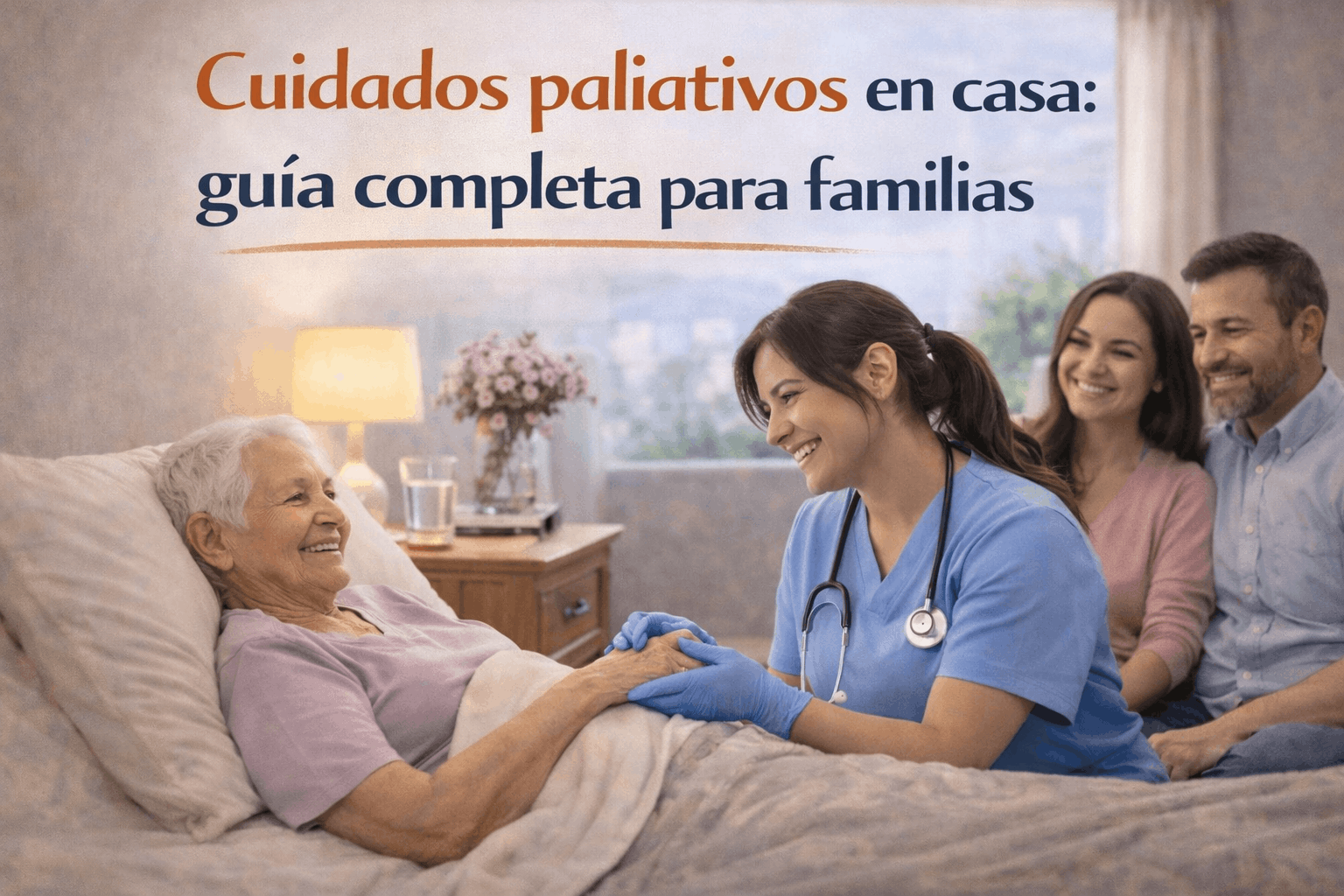 Cuidados paliativos en casa: guía completa para familias