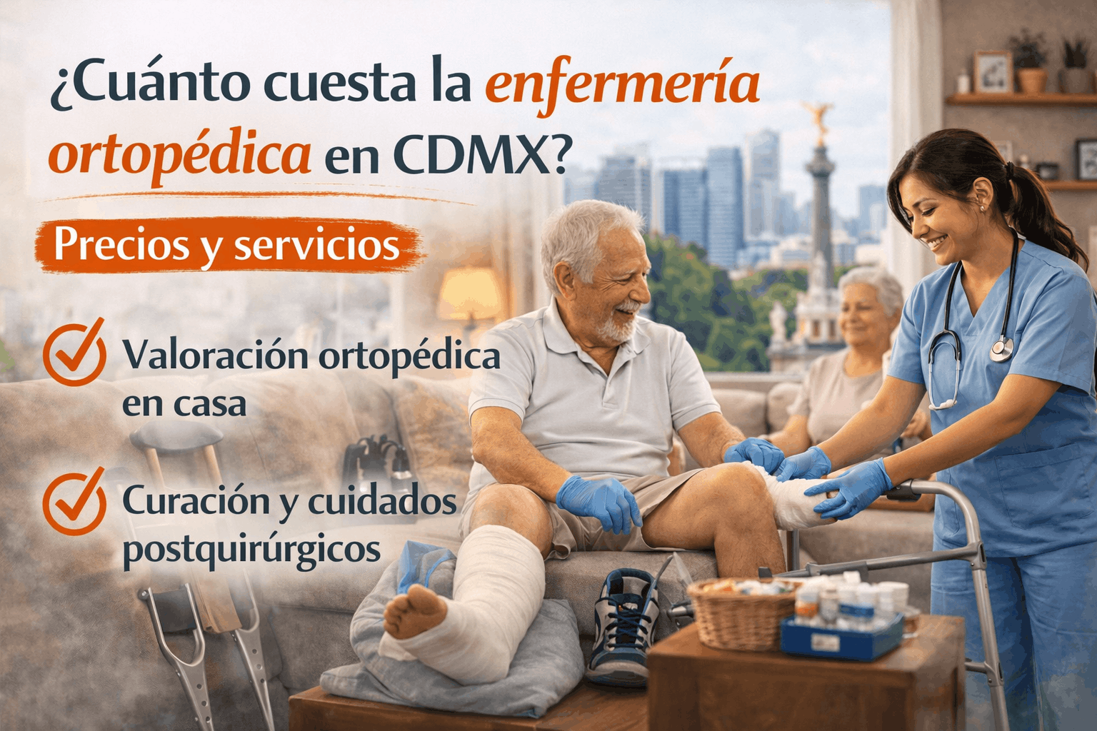 ¿Cuánto cuesta la enfermería ortopédica en CDMX? Precios y servicios