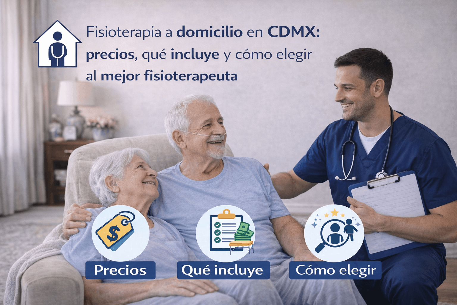 Fisioterapia a domicilio en CDMX: precios, qué incluye y cómo elegir al mejor fisioterapeuta