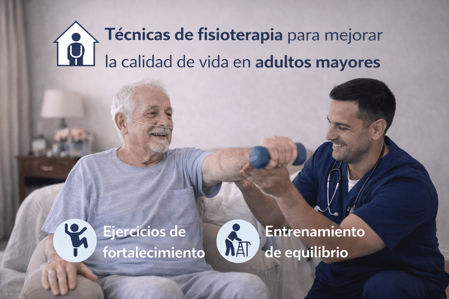 Técnicas de fisioterapia para mejorar la calidad de vida en adultos mayores