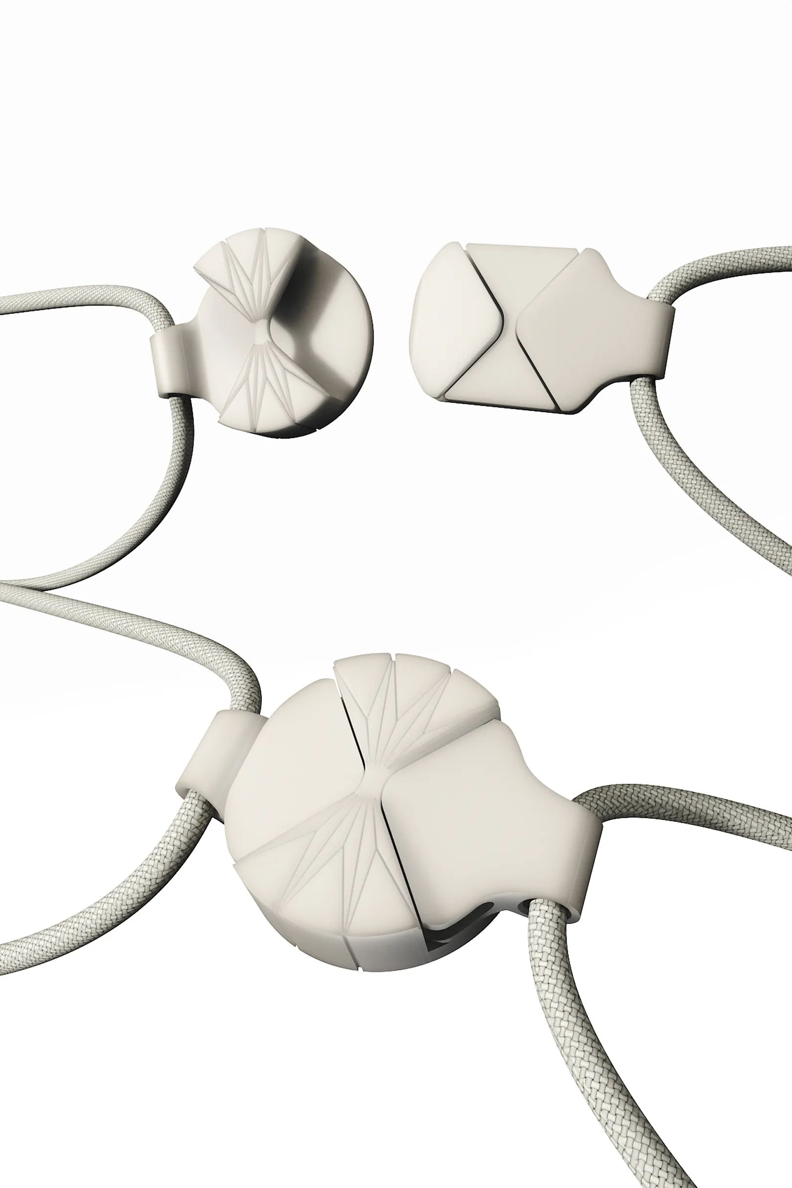 Magnetic drawstring latches