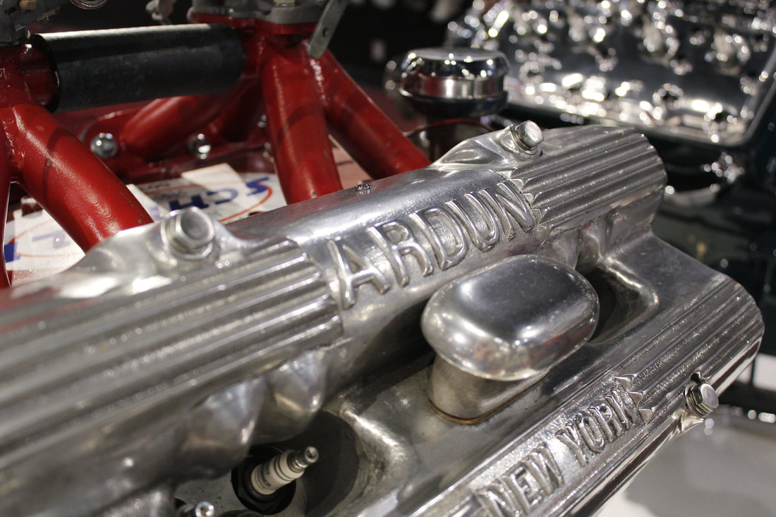 Close-up of an Ardun New York aluminum cylinder head