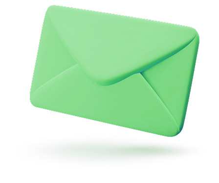 Green envelope illustration representing a Mobius referral
