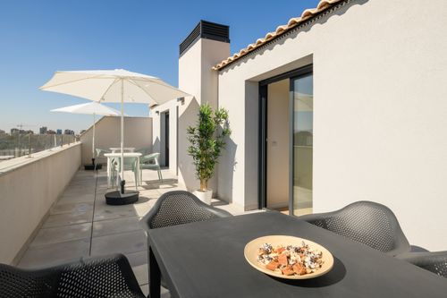 Sample photo of one of the residences managed by Spain Student Housing.