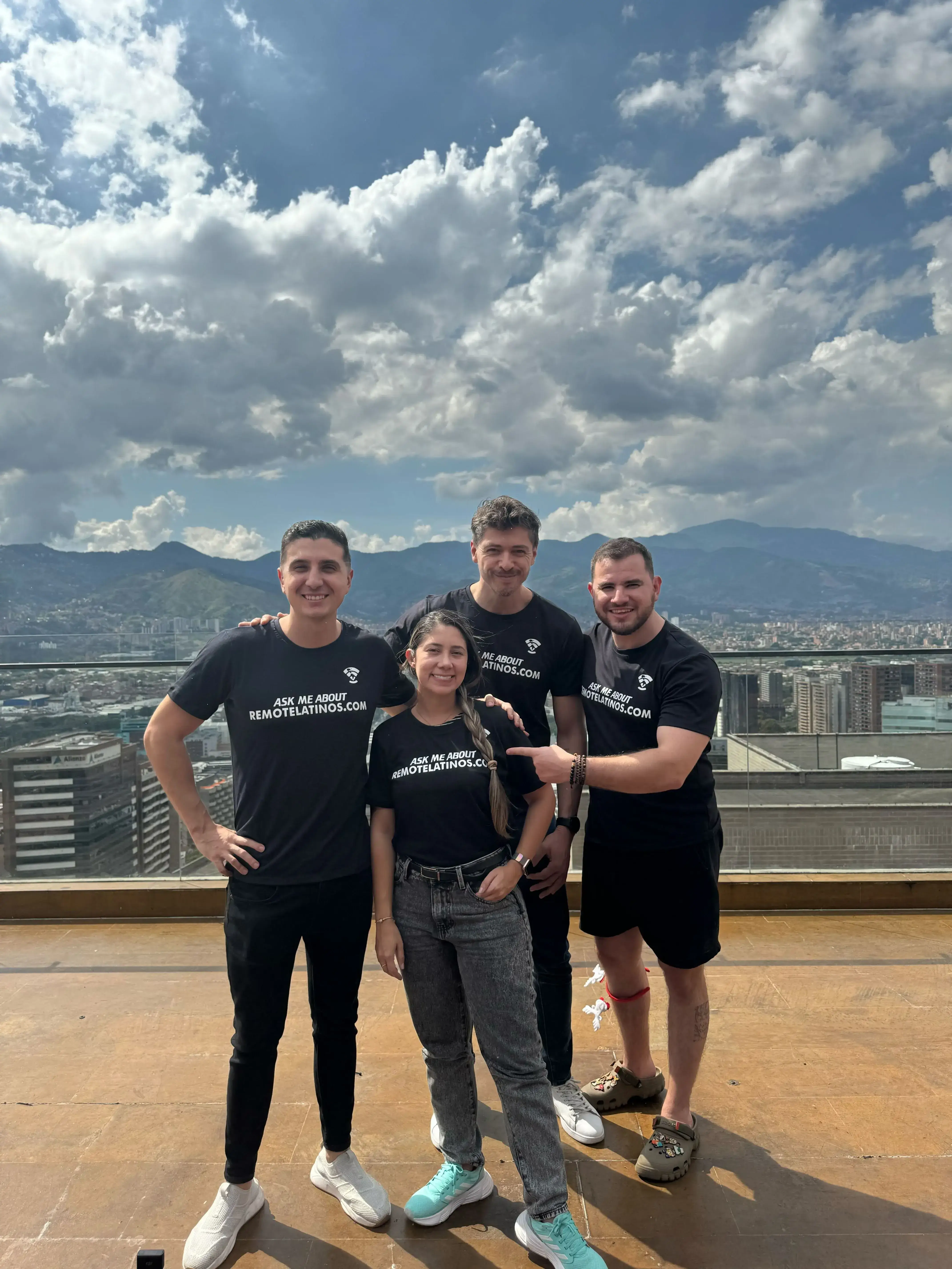 Remote Latinos On the Rooftop