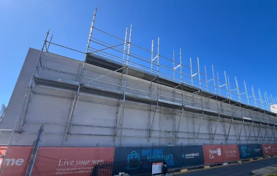 Suspended Perimeter Access Scaffold